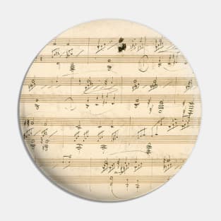 Beethoven | Moonlight Sonata | Original manuscript score Pin