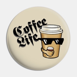 Coffee Life Pin