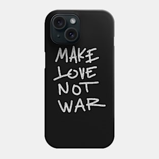 make love not war Phone Case