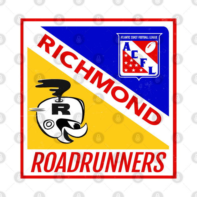 Defunct Richmond Roadrunners ACFL Football 1968 by LocalZonly