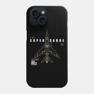 F-100 Super Sabre Phone Case