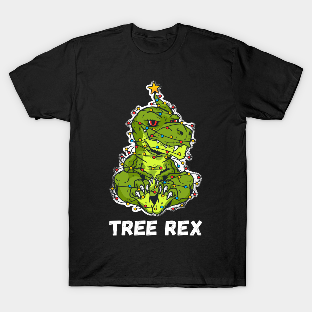 Discover Christmas Tree Rex I - Tree Rex - T-Shirt