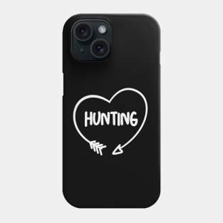 I Love Bow and Arrow Hunting Phone Case