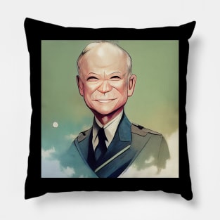 Dwight D. Eisenhower | President of the United States | Anime style Pillow