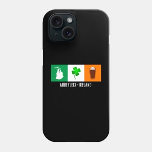 Abbeyleix Ireland, Gaelic - Irish Flag Phone Case