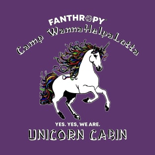 Unicorn Cabin (Two-Sided) T-Shirt