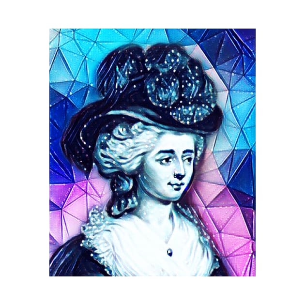 Frances Burney Snowy Portrait | Frances Burney Artwork 8 by JustLit