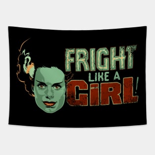 Fright Like a Girl Tapestry