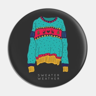 Sweater Weather Pin