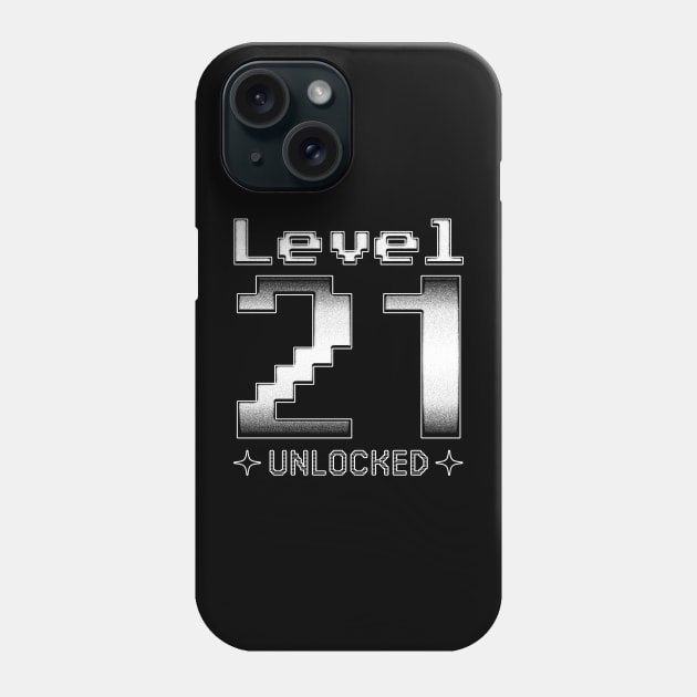 Level 21 Unlocked Phone Case by  magiccatto