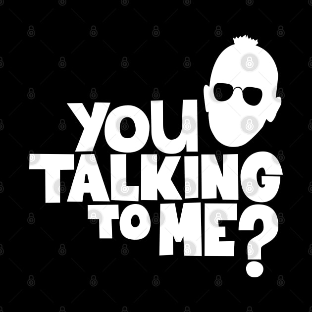 Taxi Driver 'You Talkin' to Me?“ Shirt Design - Martin Scorsese Classic by Boogosh