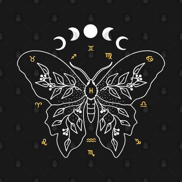 Celestial Moth by Almasha