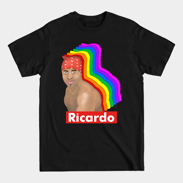 Discover Dank Ricardo Milos Dancing Gay Pride Month Meme - Ricardo Milos - T-Shirt