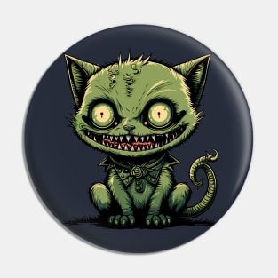 zombie Kitten Pin