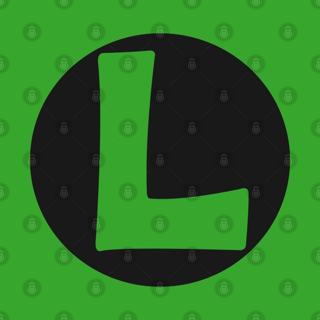 letter l green by persa