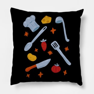 A Chef's Friends Pillow