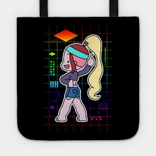 Retro music Tote