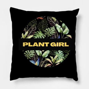 Plant girl Pillow