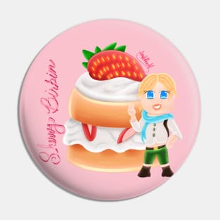 Sherry Birkin Shortcake Pin