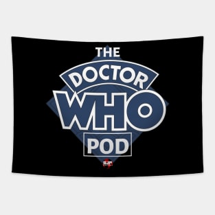 The Dr Who Pod Logo Tapestry