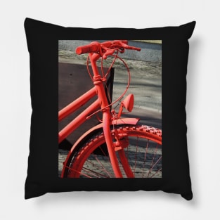 Cycling Red Pillow