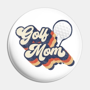 Retro Golf Mom Mother's Day Pin