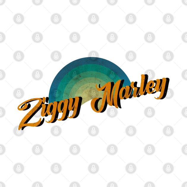 vintage retro Ziggy Marley by BerduaPodcast