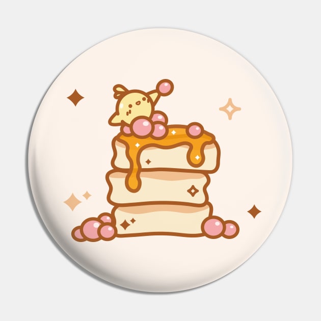 Honey Pancake Pin by verciata