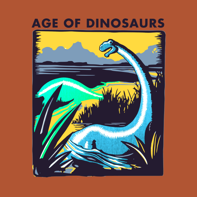 AGE OF DINOSAURS by theanomalius_merch