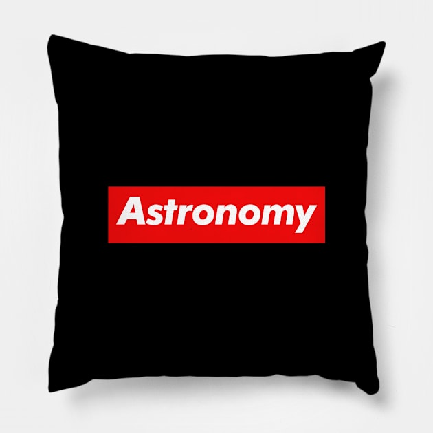 Astronomy Pillow by monkeyflip