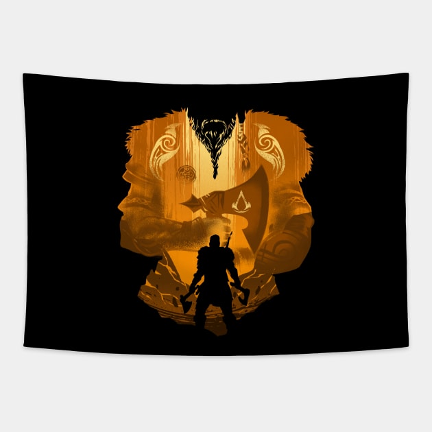Attack of the Vikings Tapestry by HyperTwenty