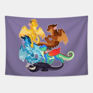 The Dragonets of Destiny Tapestry