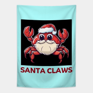 Santa Claws | Santa Claus Pun Tapestry