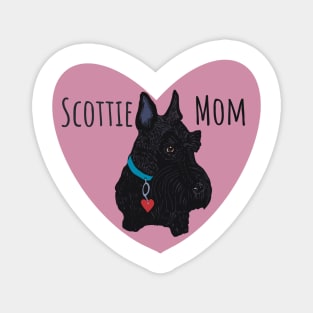 Scottie Mom Valentine Magnet