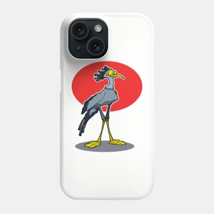 Secretary Bird Phone Case