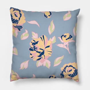 peony flower Pillow