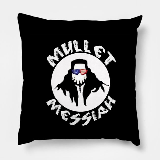 Mullet Messiah Pillow by ChazTaylor713