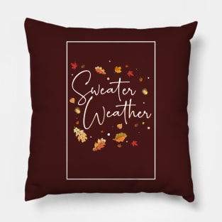 Sweater Weather Pillow