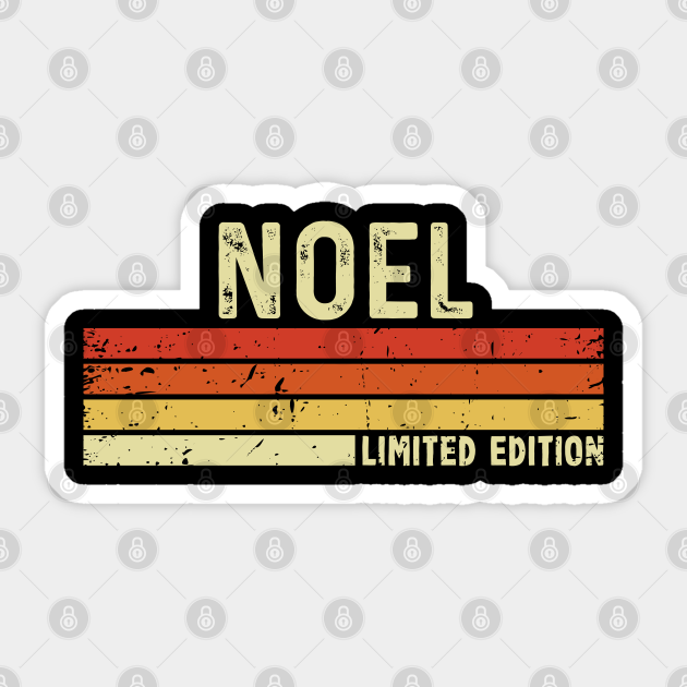 Noel First Name Vintage Retro Gift For Noel - Noel - Sticker