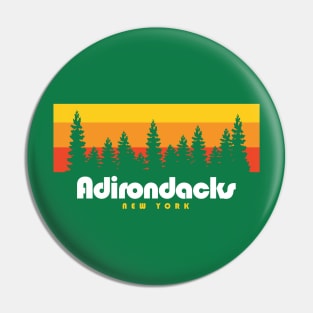 Adirondacks New York Pin