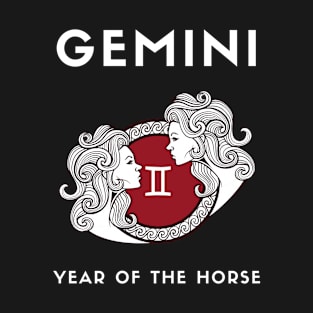 GEMINI / Year of the HORSE T-Shirt