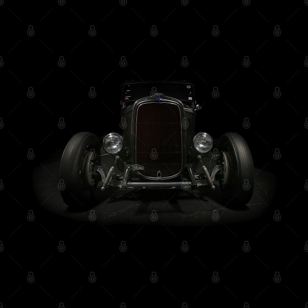 1932 Ford Model A - black by mal_photography