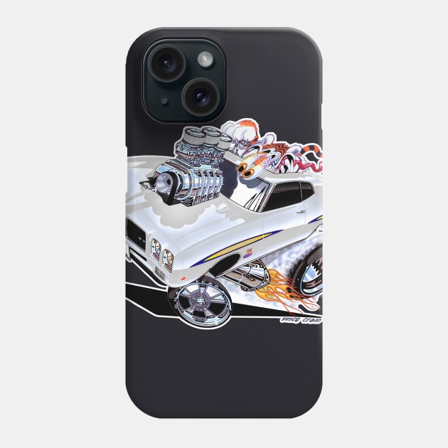 GUILTY 70 GTO Judge White Phone Case by vincecrain