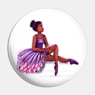 ballerina looking out - brown skin ballerina. Top 10 Best ballerina gifts. Top 10 gifts for black women Pin