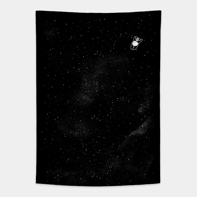 Gravity Panda Tapestry by Tobe_Fonseca