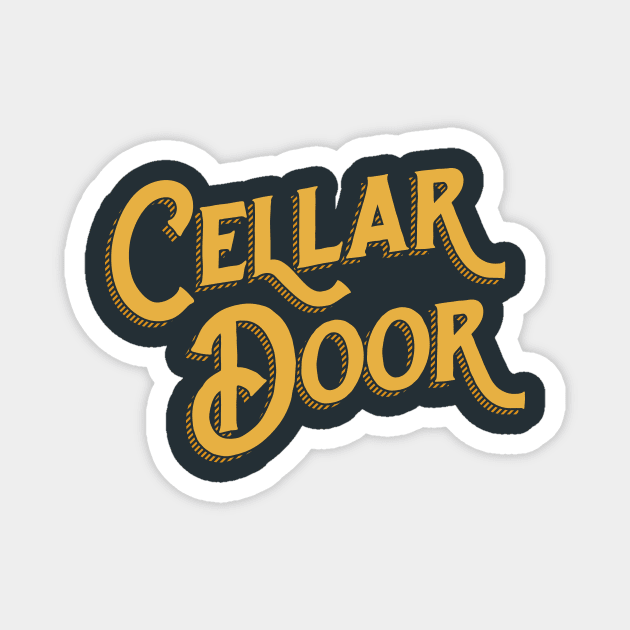 Cellar Door Magnet by Aguvagu