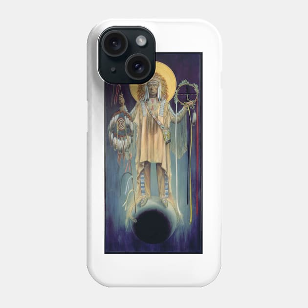 Lakota Michael Warrior Phone Case by JBG ICON