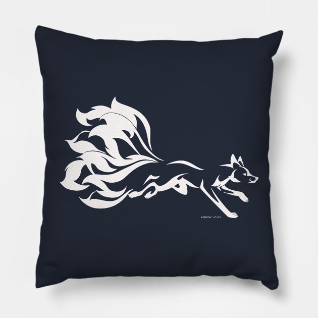 Running Free 1 Pillow by RHPotter