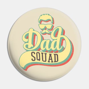 Dad Squad Pin