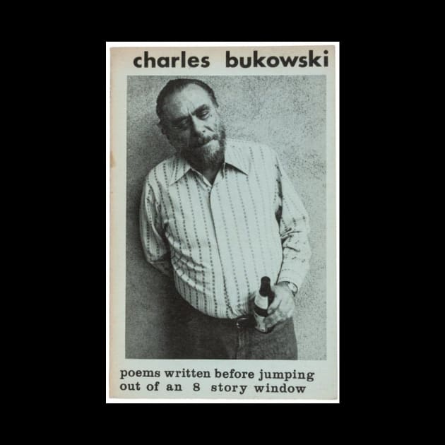 Bukowski  Book Portrait Original by WrittersQuotes